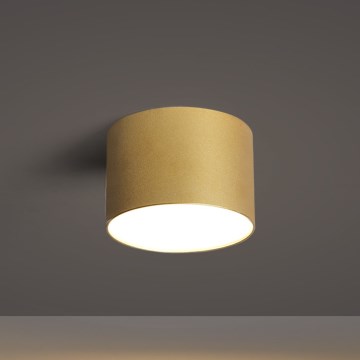 BRILAGI - Badrumstaklampa FORIS LED/9W/230V Ø 9 cm guld IP44 CRI 90