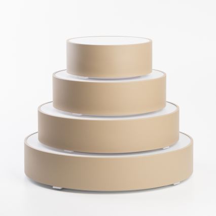 Brilagi - Badrumstaklampa POOL 3xE27/15W/230V Ø 40 cm IP54 beige