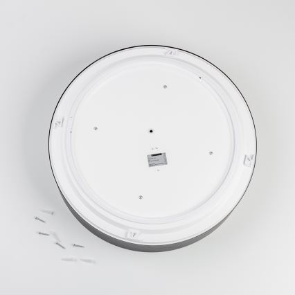 Brilagi - Badrumstaklampa POOL 4xE27/15W/230V Ø 50 cm IP54 svart