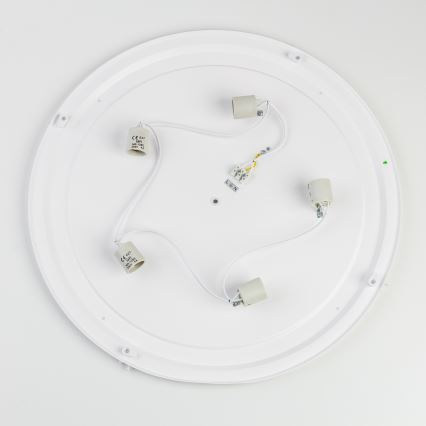 Brilagi - Badrumstaklampa POOL 5xE27/15W/230V Ø 60 cm IP54 beige