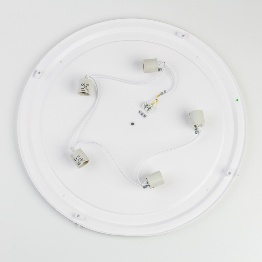 Brilagi - Badrumstaklampa POOL 5xE27/15W/230V Ø 60 cm IP54 beige