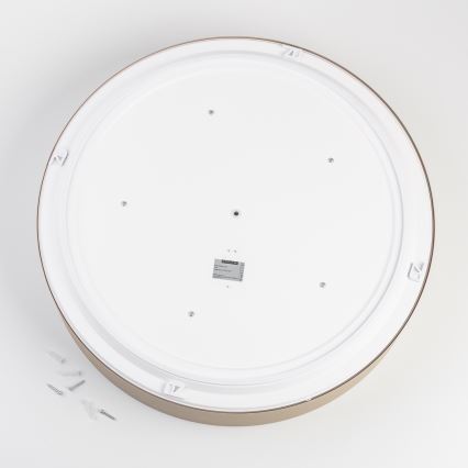 Brilagi - Badrumstaklampa POOL 5xE27/15W/230V Ø 60 cm IP54 beige