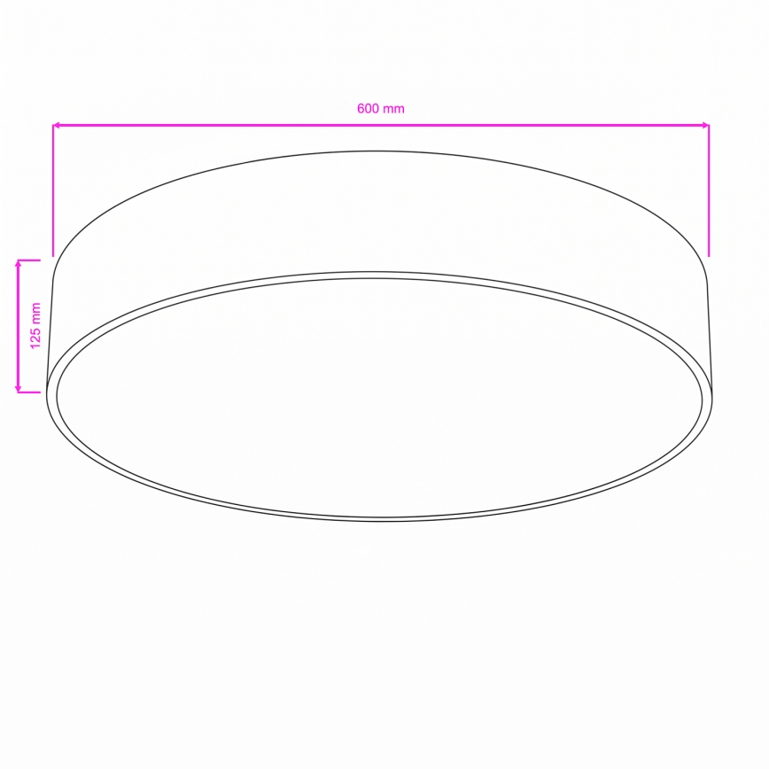 Brilagi - Badrumstaklampa POOL 5xE27/15W/230V Ø 60 cm IP54 beige