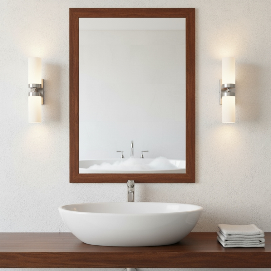 Brilagi - Badrumsvägglampa RAY 2xE14/40W/230V IP44