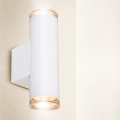 Brilagi - Badrumsväggspot SELE AQUA 2xGU10/30W/230V IP44 vit