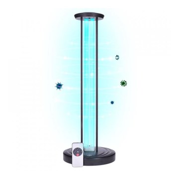 Brilagi - Bakteriedödande lampa UVC/38W/230V + fjärrkontroll