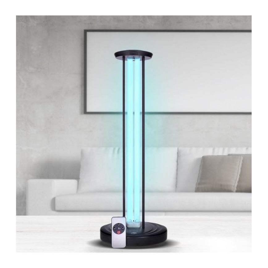 Brilagi - Bakteriedödande lampa UVC/38W/230V + fjärrkontroll