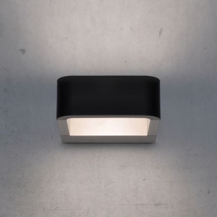 Brilagi - LED Utomhus Vägglampa BARI LED/7W/230V 3000/4000/6000K svart IP54