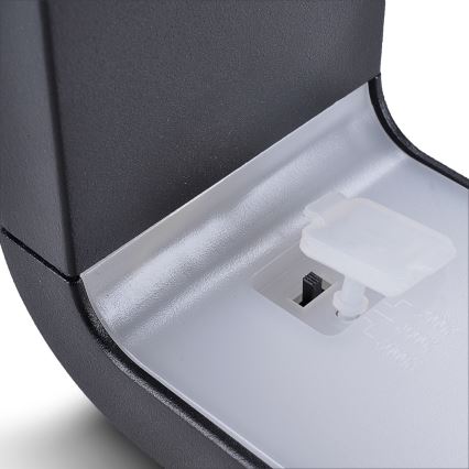 Brilagi - LED Utomhus Vägglampa BARI LED/7W/230V 3000/4000/6000K svart IP54