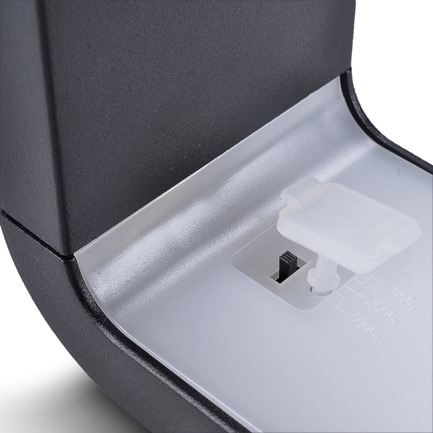 Brilagi - LED Utomhus Vägglampa BARI LED/7W/230V 3000/4000/6000K svart IP54