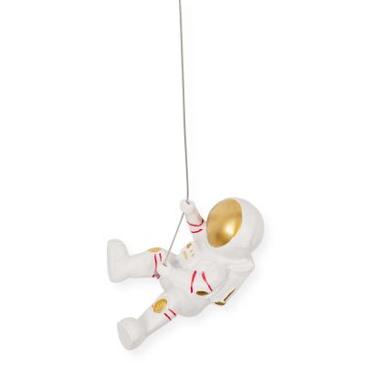 Brilagi - Barnvägglampa ASTRO 1xE14/15W/230V vit