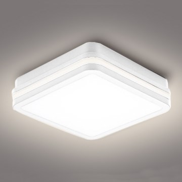 Brilagi - BENE LED utomhusarmatur 18W/230V 22x22 cm vit IP54