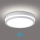 Brilagi - BENE LED utomhustaklampa med sensor LED/24W/230V Ø 26 cm, vit, IP54
