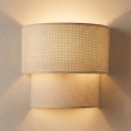 Brilagi - BOHO ECO LED-vägglampa 1xE27/10W/230V krämfärgad