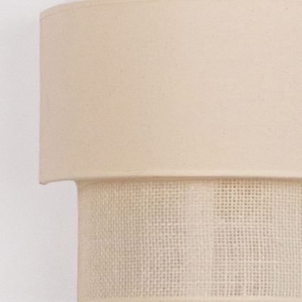 BRILAGI - BOHO ECO LED-vägglampa 1xE27/10W/230V krämfärgad