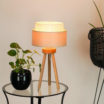 Brilagi - Bordslampa ARIZONA BOHO 1xE27/15W/230V beige