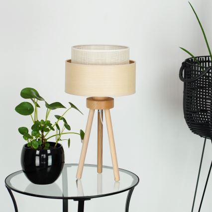 Brilagi - Bordslampa ARIZONA BOHO 1xE27/15W/230V beige