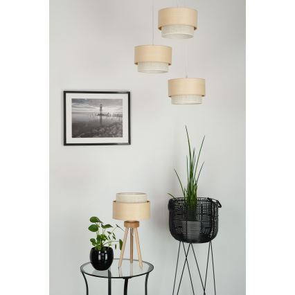 Brilagi - Bordslampa ARIZONA BOHO 1xE27/15W/230V beige