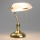 Brilagi - Bordslampa BANK OFFICE 1xE27/60W/230V guld/vit