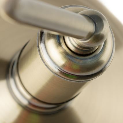 Brilagi - Bordslampa BANK OFFICE 1xE27/60W/230V mässing/vit