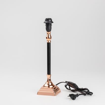 BRILAGI - Bordslampa CERIA 1xE14/40W/230V Ø 20,5 cm svart/koppar/grå