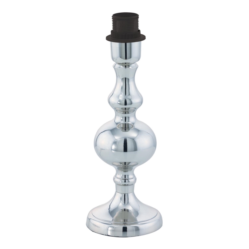 BRILAGI - Bordslampa CERIA 1xE27/60W/230V Ø 25 cm blank krom/grå