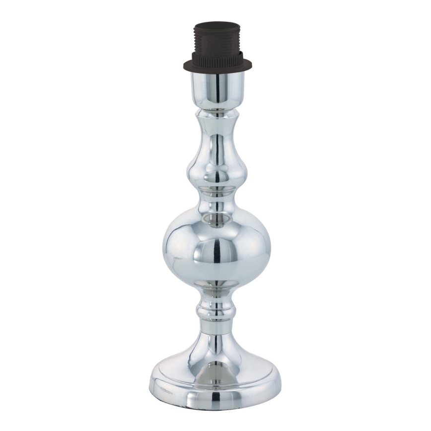 BRILAGI - Bordslampa CERIA 1xE27/60W/230V Ø 25 cm blank krom/grön