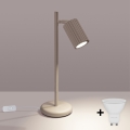 Brilagi - Bordslampa CRESTO 1xGU10/10W/230V taupe