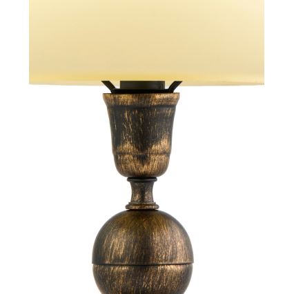 BRILAGI - Bordslampa MOLLERO 1xE14/11W/230V brons/patina