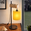 BRILAGI - Bordslampa NUBILA 1xE27/40W/230V brun/svart/gul
