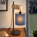 BRILAGI - Bordslampa NUBILA 1xE27/40W/230V brun/svart/mörkblå