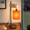 BRILAGI - Bordslampa NUBILA 1xE27/40W/230V brun/svart/orange