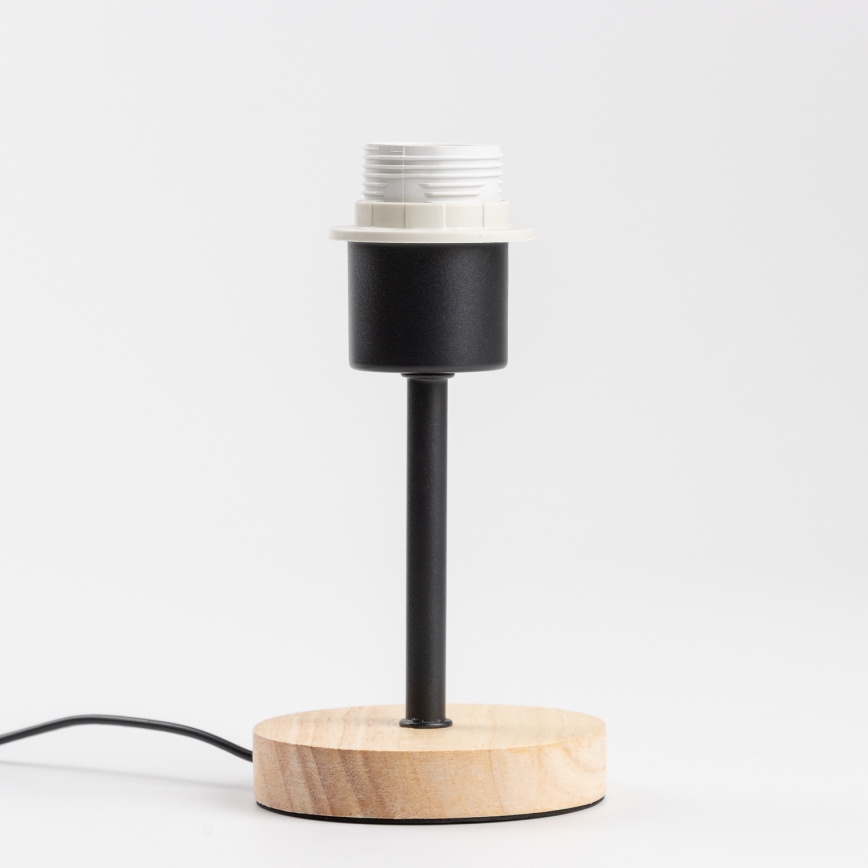 Brilagi - Bordslampa NUBILA WOOD 1xE27/25W/230V ek/brun