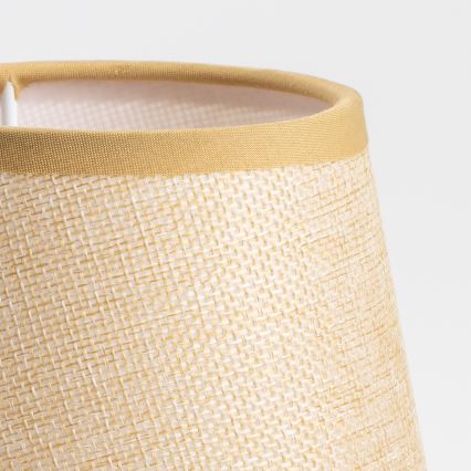 Brilagi - Bordslampa NUBILA WOOD 1xE27/25W/230V ek/ljusbrun