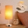 Brilagi - Bordslampa TABLON med USB-port 1xE27/25W/230V vit/beige
