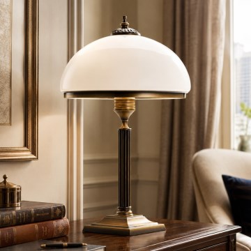 BRILAGI - Bordslampa TAURUS 2xE14/11W/230V brons