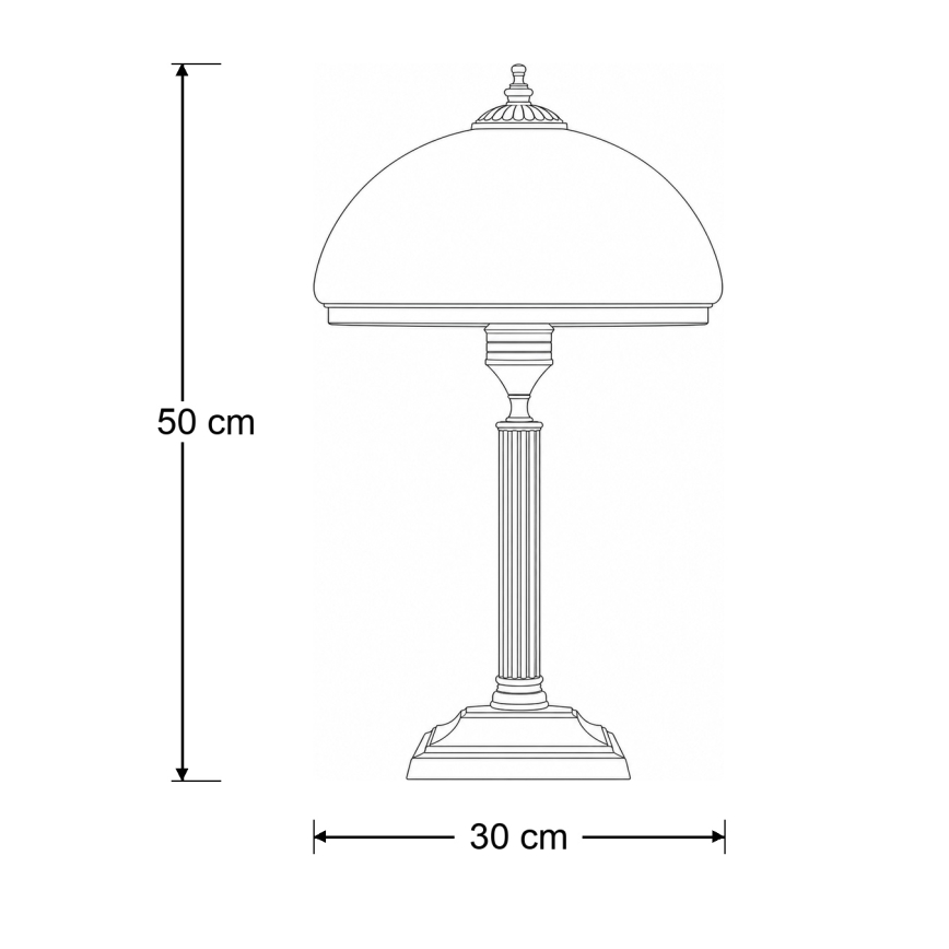 BRILAGI - Bordslampa TAURUS 2xE14/11W/230V brons