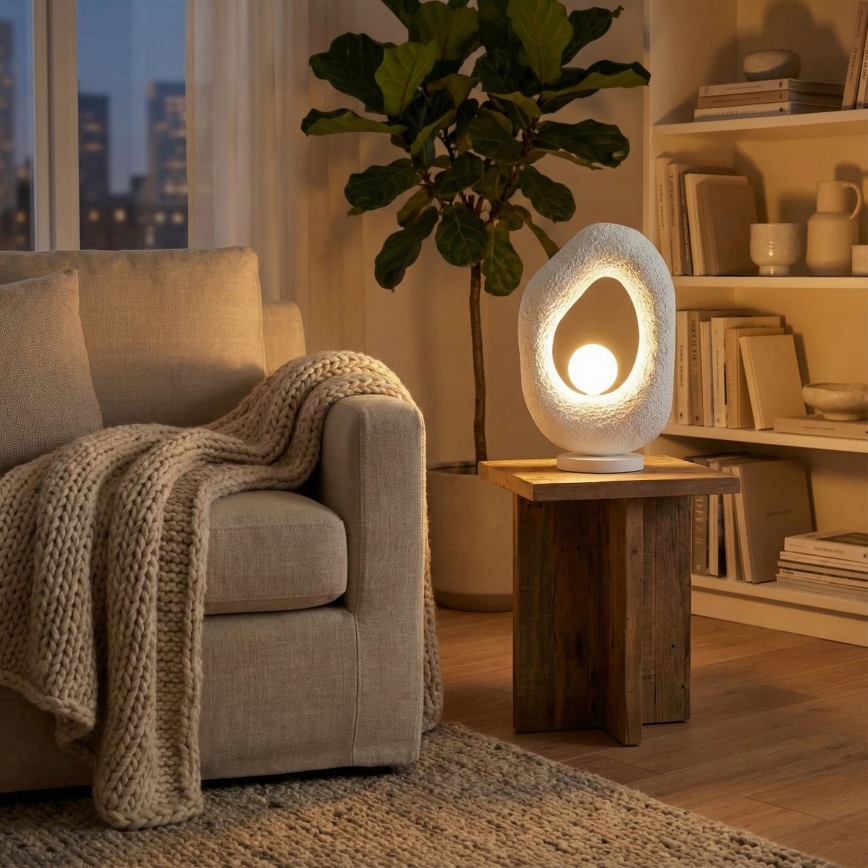 Brilagi - Bordslampa WABI SABI 1xG9/8W/230V vit