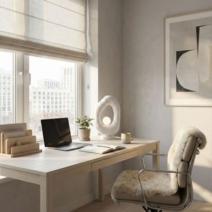 Brilagi - Bordslampa WABI SABI 1xG9/8W/230V vit