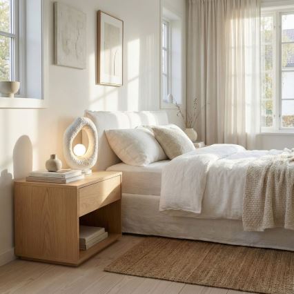 Brilagi - Bordslampa WABI SABI 1xG9/8W/230V vit