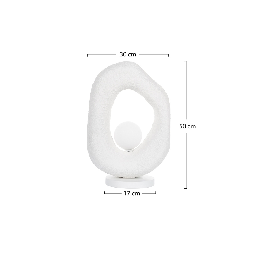 Brilagi - Bordslampa WABI SABI 1xG9/8W/230V vit