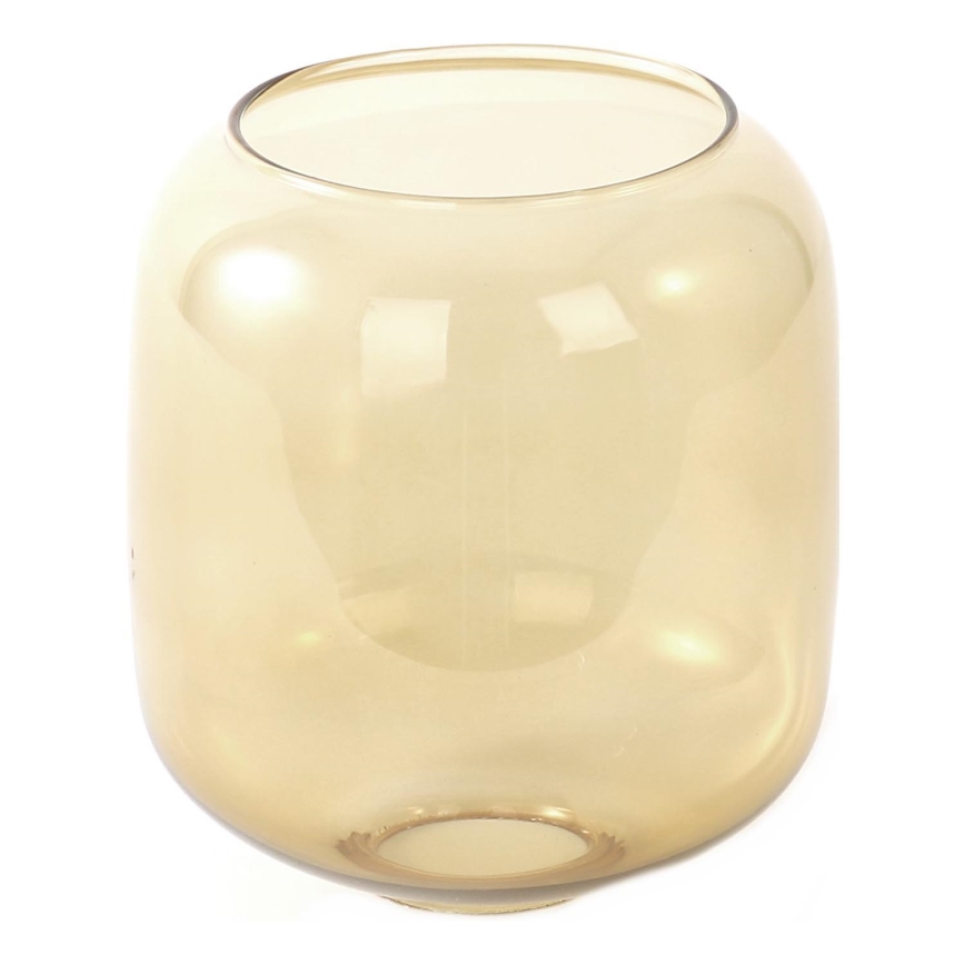 BRILAGI - Bordslampa WOOD GLASS 1xE27/40W/230V brun/svart/rökbrun