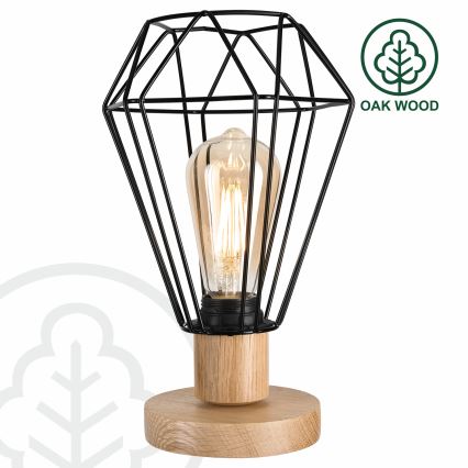 Brilagi - Bordslampa WOODY BASKET 1xE27/60W/230V ek