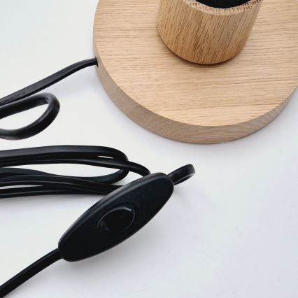 Brilagi - Bordslampa WOODY BASKET 1xE27/60W/230V ek