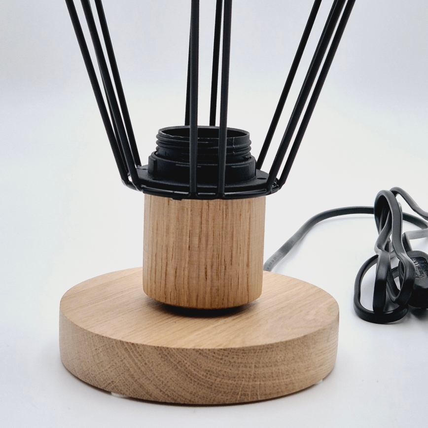 Brilagi - Bordslampa WOODY BASKET 1xE27/60W/230V ek