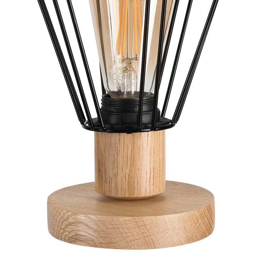 Brilagi - Bordslampa WOODY BASKET 1xE27/60W/230V ek