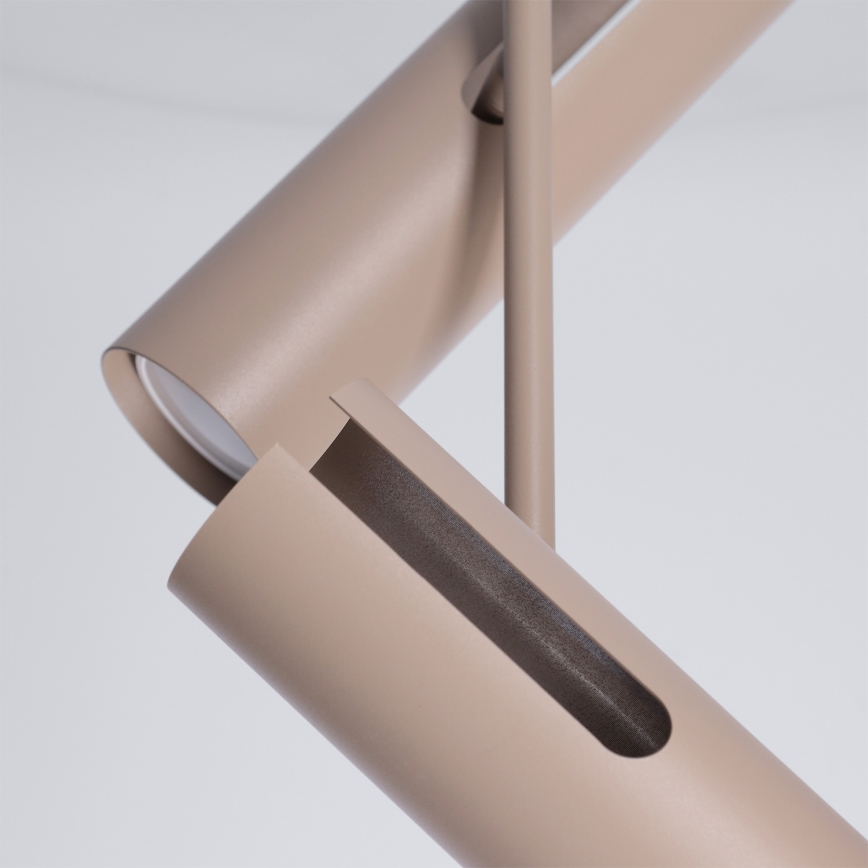 Brilagi - BRANCH takpendel på stång 2xGU10/30W/230V beige