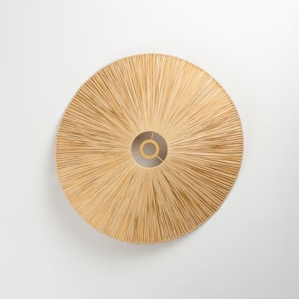 Brilagi - CERIA BOHO LED-hänglampa på kabel, 1xE27/40W/230V, Ø 60 cm, raffia