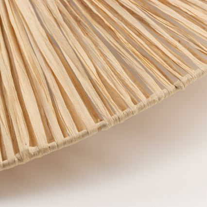 Brilagi - CERIA BOHO LED-hänglampa på kabel, 1xE27/40W/230V, Ø 60 cm, raffia