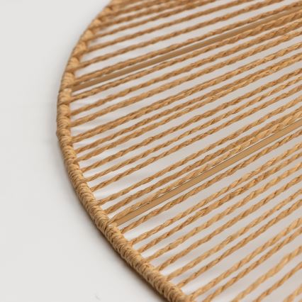 Brilagi - CERIA BOHO LED-pendel på vajer 1xE27/40W/230V Ø 90 cm brun